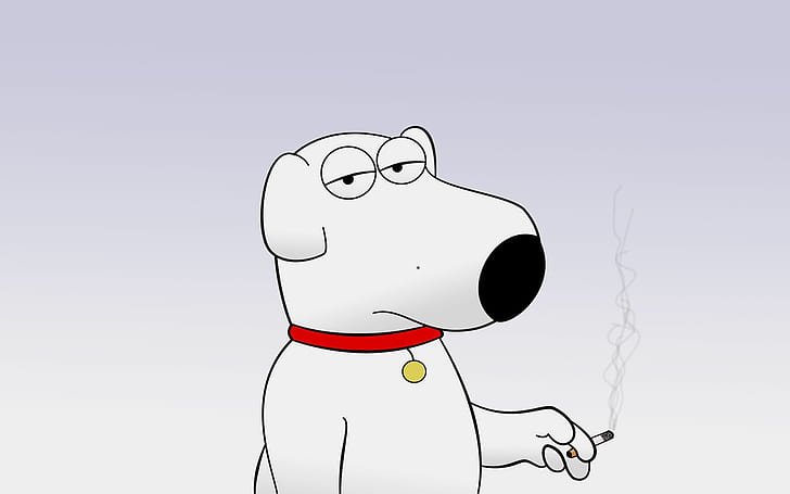 Brian- Most famous cartoon dog