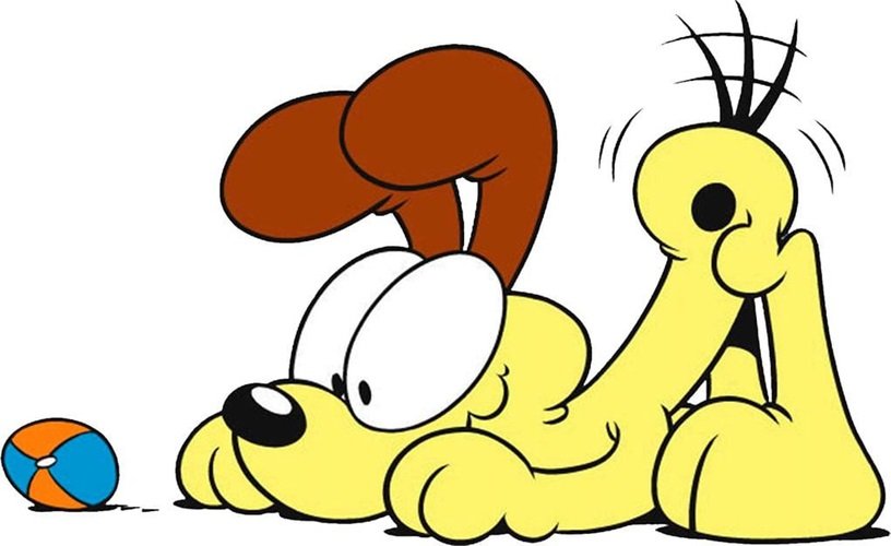 Odie- Most famous cartoon dog