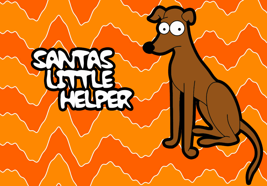 Santa’s Little Helper - Most famous cartoon dog
