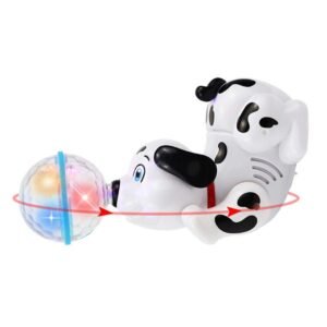 
Cable World® Dancing Dog Toy with Music Flashing Lights