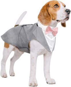 Puptail Dogs Wedding Party Suit