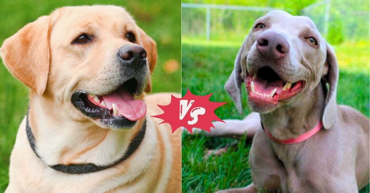 Weimaraner vs Labrador Retriever Comparison